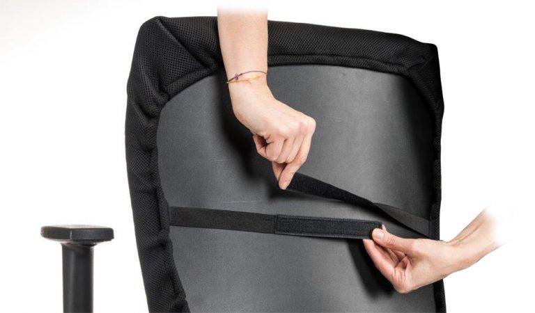Praxisstuhl Orange Rückenlehne In Der Neigung Verstellbar (Neu Und